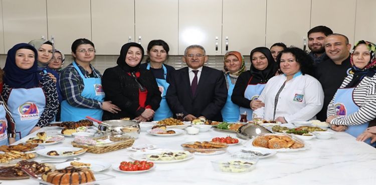 Başkan Büyükkılıç: “Glutensiz ürünler için aşçılık eğitimi”