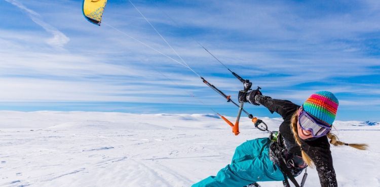 Snowkite Dünya Kupası Erciyes’te