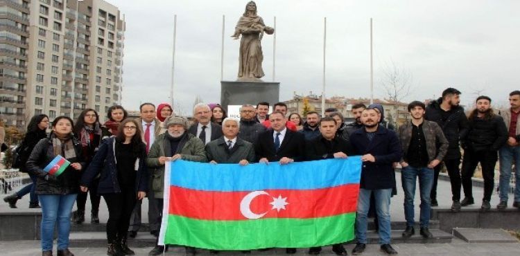 Kayseri Hocalı Katliamını unutmadı