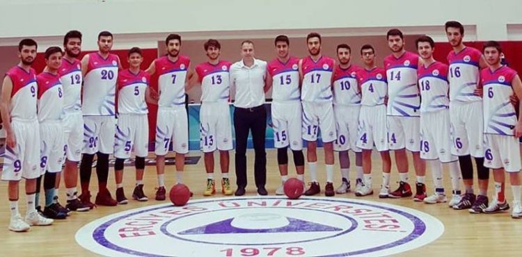 Üniversiteler arası Basketbol 1. Lig maçları Erciyes Üniversitesi'nde oynanacak