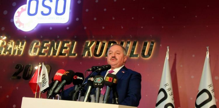 Kayseri OSBde Bakan Nursaan Gven Tazeledi