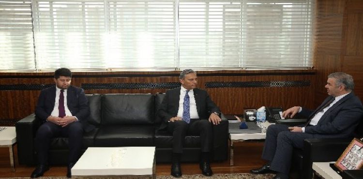 TÜRSAB Başkanı ve yönetimi Başkan Çelik'i ziyaret etti
