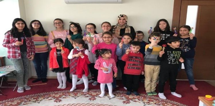 Eğitim-Bir-Sen Kayseri 1 Nolu Şube'de kağıt telkari kursu