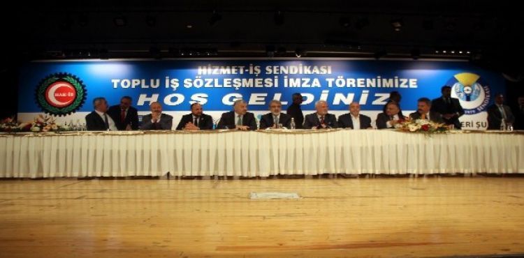 HAK-İŞ ile belediyeler arasında 6 bin kişiyi ilgilendiren toplu iş sözleşmesi imzalandı