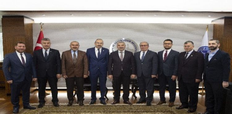 Ticaret Odası'ndan Başkan Çelik'e teşekkür ziyareti