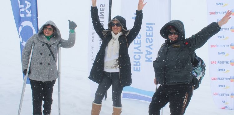 Engelli Bireyler Erciyes’te Buluştu