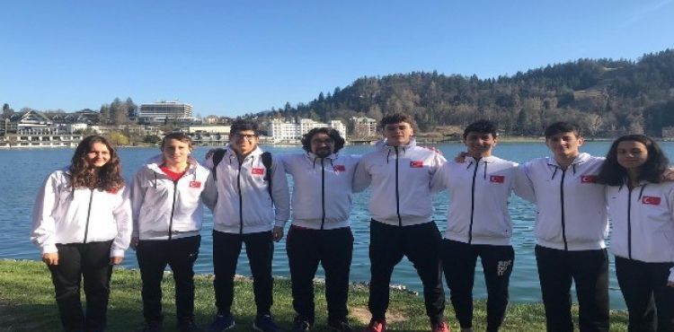 Kayserili sporcular Slovenya'dan altın madalya kazandı