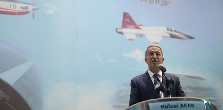 Milli Savunma Bakanı Akar: 'Terör örgütüne büyük bir darbe vurdu'
