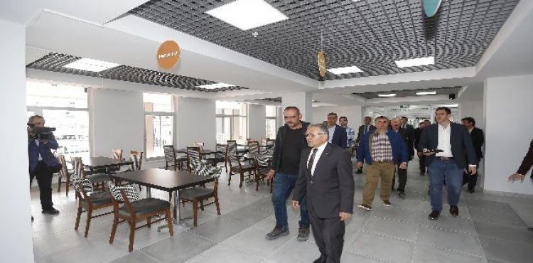 Başkan Büyükkılıç'tanhafta sonu mesaisi