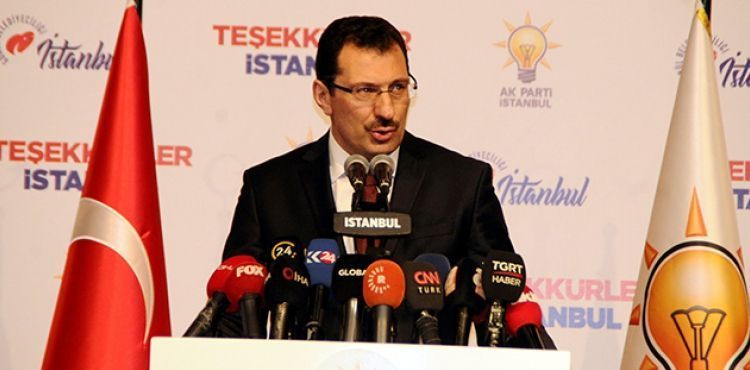 AK Parti Genel Başkan Yardımcısı Ali İhsan Yavuz açıklama yapıyor