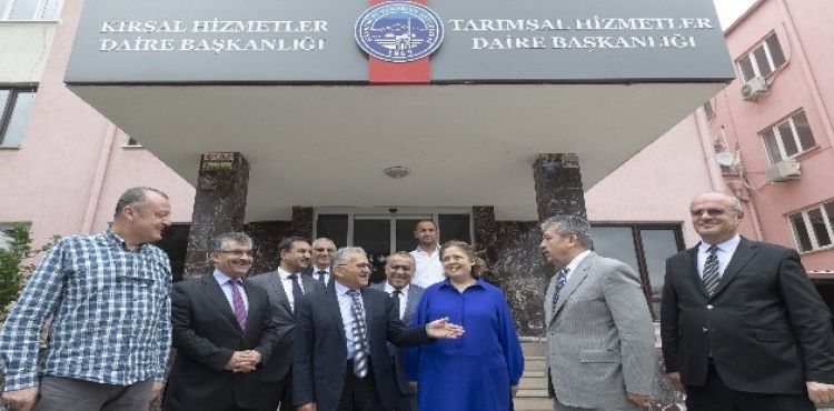 Başkan Büyükkılıç, Daire Başkanlıklarını İnceledi