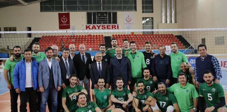 İKİ BAŞKANDAN KAYSERİ SLOGANI