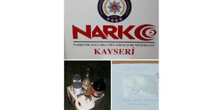 Kayseri'de uyuşturucu operasyonu