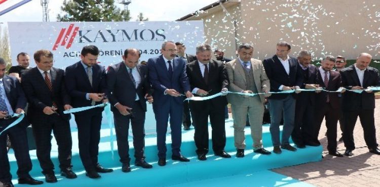 KAYMOS'un yeni hizmet binası törenle açıldı