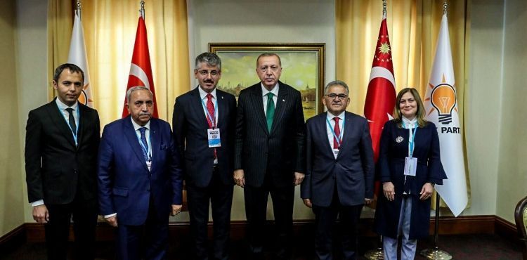 BAŞKAN BÜYÜKKILIÇ, CUMHURBAŞKANIMIZ ERDOĞAN İLE GÖRÜŞTÜ