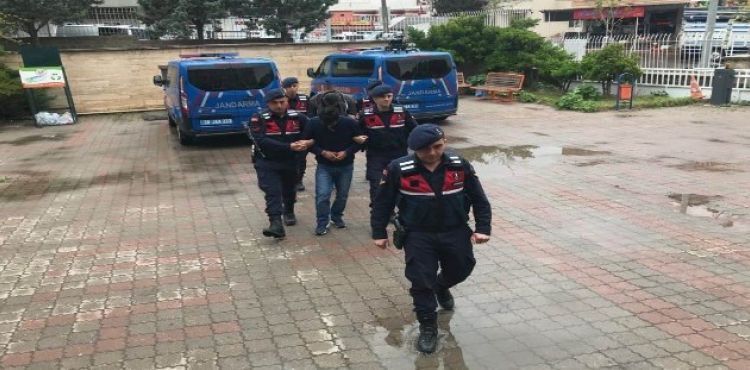 100 metrelik enerji kablosu çalan 2 kişi gözaltına alındı