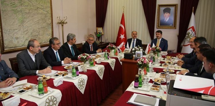 BAŞKAN BÜYÜKKILIÇ ORAN TOPLANTISINA KATILDI