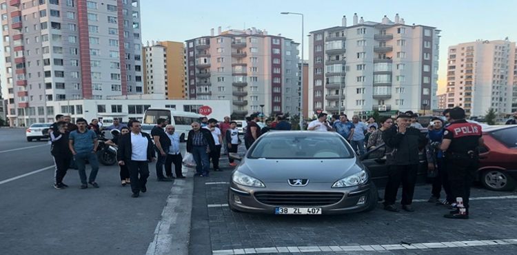 Yakut Mahallesi'nde trafik kazası: 3 yaralı