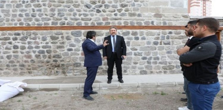 Başkan Dr. Mustafa Palancıoğlu, Filinta'nın Konağı'nda incelemelerde bulundu