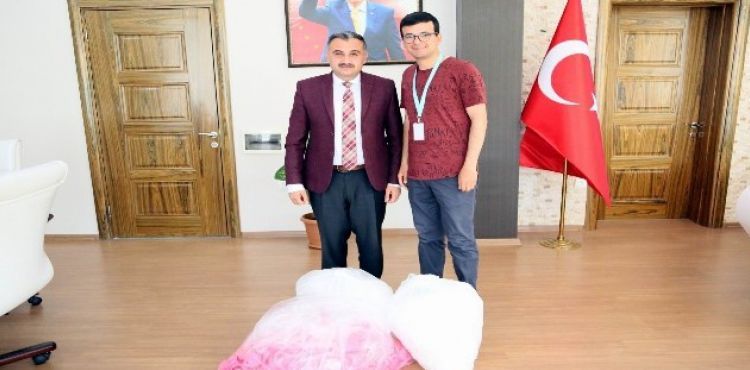 Hastane personelinden geri dönüşüme destek