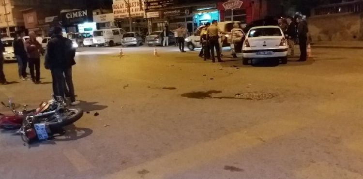 Develi'de trafik kazası: 1 yaralı