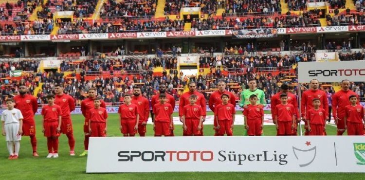 Kayserispor 41'de kaldı