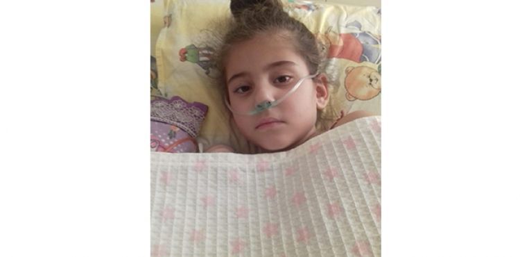 6 yaşındaki Özge ilik nakli bekliyor