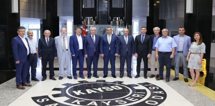 Adana Sanayi Odası'ndan KAYSO'ya Ziyaret