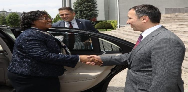 Tanzanya Ankara Büyükelçisinden, ERÜ Rektörü Çalış'a Ziyaret