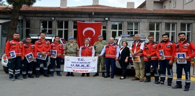 Erciyes 2019 Uluslararas Askeri Tatbikata Katlan UMKE Ekipleri Baar Belgesi ile dllendirildi