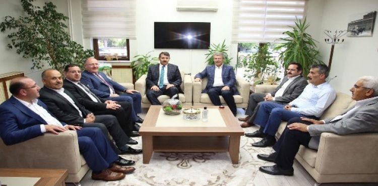 Sivas Valisinden Kayseri Şekere Ziyaret