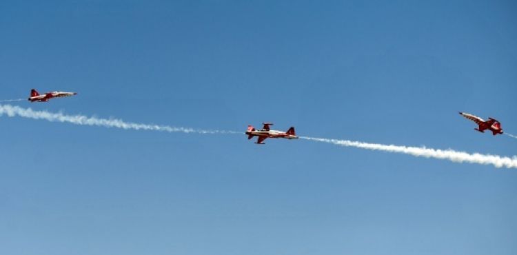 Türk Yıldızları Konya'da nefes kesti