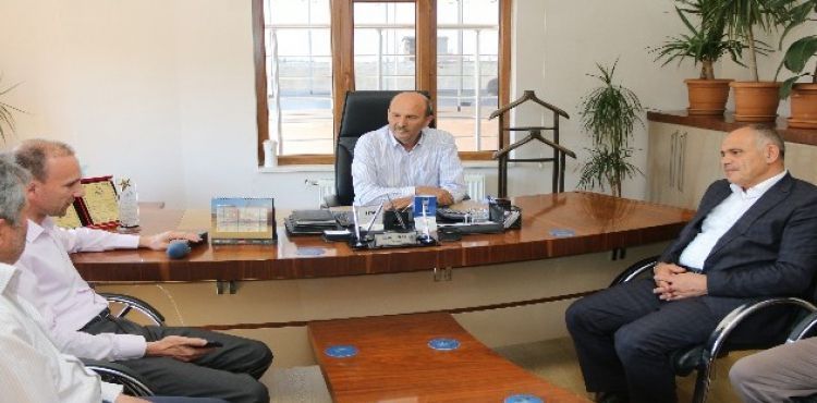 Başkan Öztürk'ten Taşıyıcılar Kooperatifine Hayırlı Olsun Ziyareti