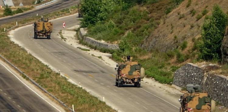 Suriye sınırına askeri sevkiyat!