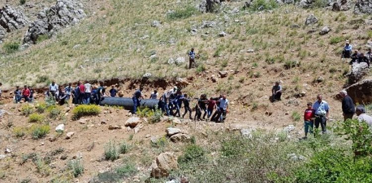 18 yaşındaki Serkan'a ulaşmak için suyun yönü değiştirilecek
