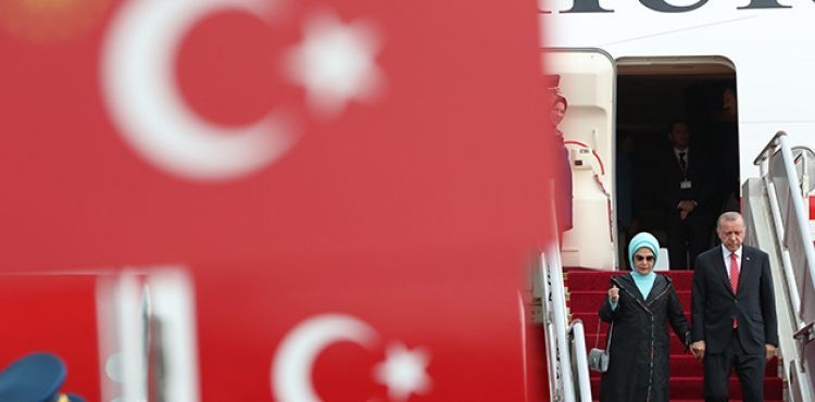 Cumhurbaşkanı Erdoğan Çin'de