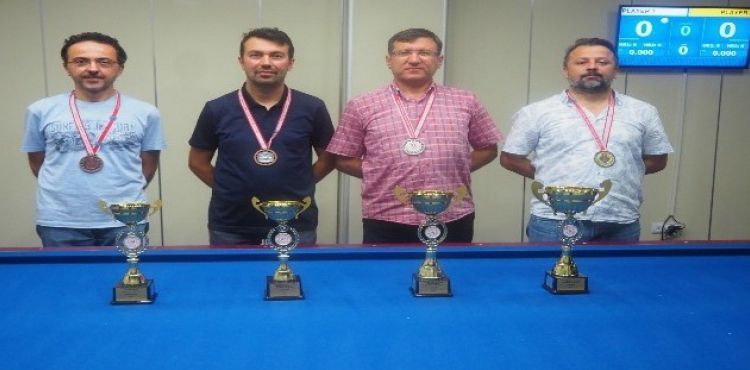 Handikapl Erciyes 3 Bant Bilardo Turnuvas Tamamland