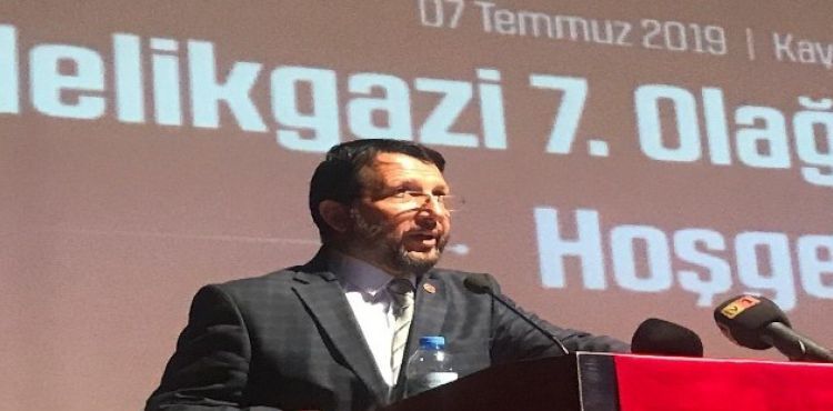 Saadet Partisi Melikgazi İlçe Başkanı Aktaş Güven Tazeledi