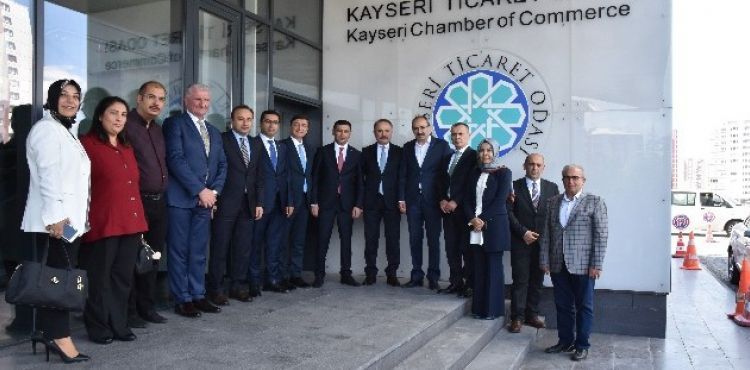 Vakıfbank Genel Müdürü Abdi Serdar Üstünsahil'den KTO'ya Ziyaret