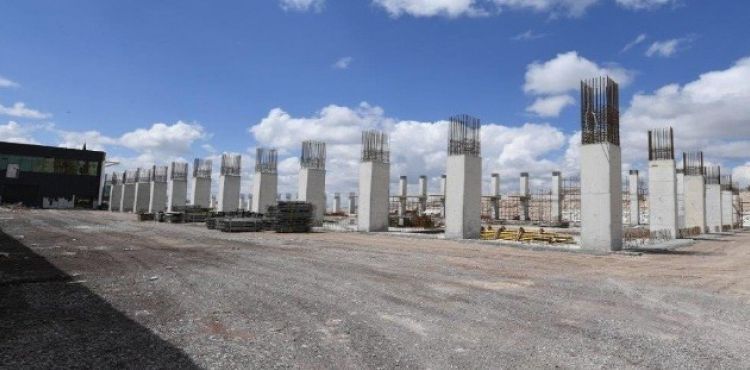 Kayseri OSB Uluslararası Fuar ve Kongre Merkezi İkinci Etap İnşaat Çalışmaları Devam Ediyor