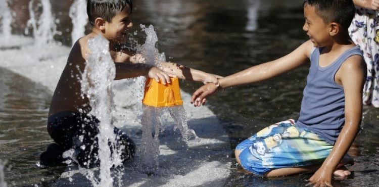 ABD'de scak hava dalgas etkisini azaltyor