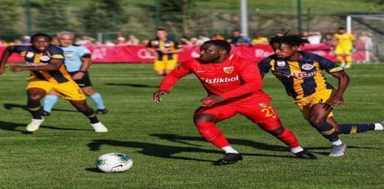 Kayserispor ikinci hazırlık maçından da mağlup ayrıldı