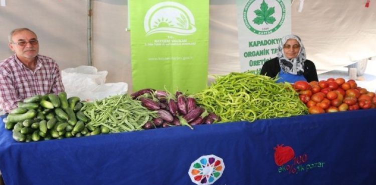 Kocasinan'da üretici ve tüketicinin buluştuğu organik pazar açılıyor