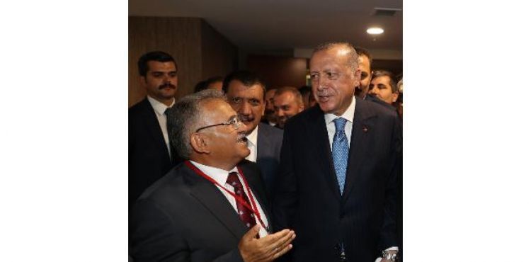 Başkan Büyükkılıç, Cumhurbaşkanı Erdoğan'la Görüştü