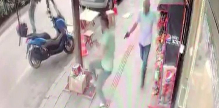 İlk önce ayağına sıktı, daha sonra darp etti