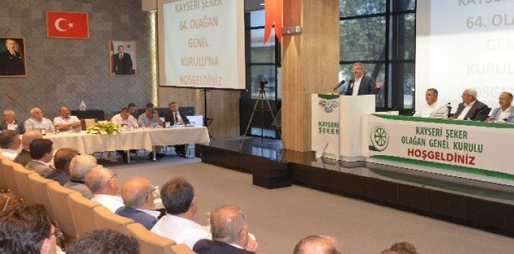 Kayseri Şeker'den Tarihi Genel Kurul
