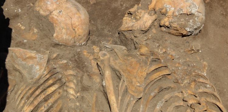 Kazı çalışmasında 5 bin yıllık insan iskeletleri çıktı