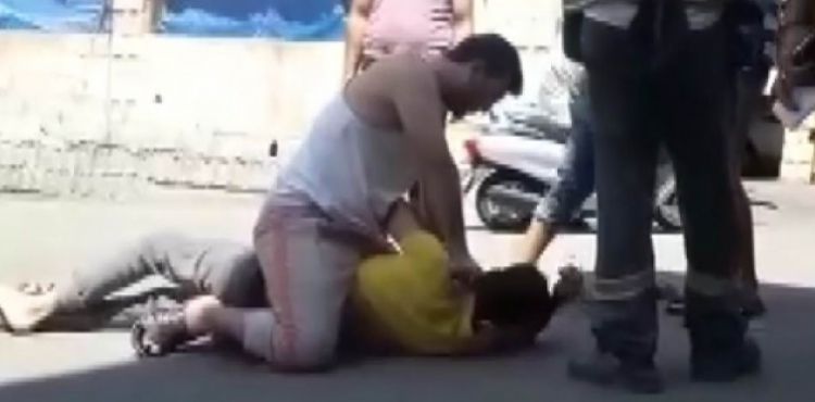 Motosikleti çalmaya çalışırken yakalandı