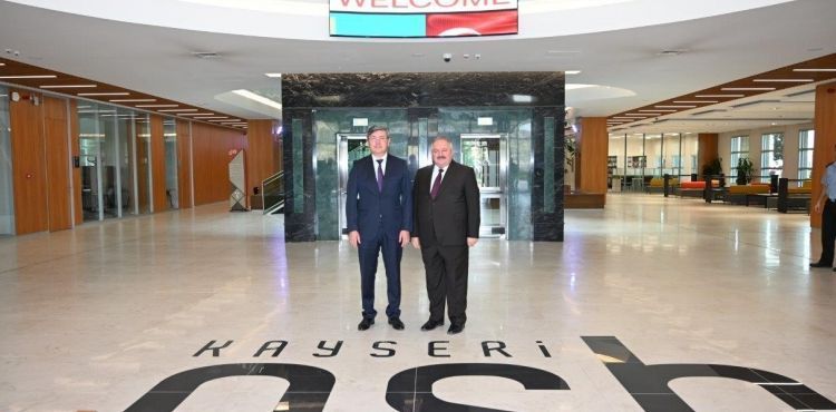 Kazakistan Büyükelçisi Saparbekuly Kayseri OSB’u Ziyaret Etti