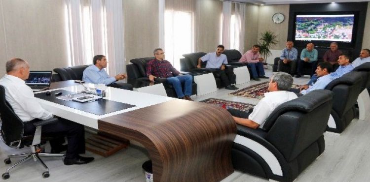 KASKİ Genel Müdürü yatırımlar için Başkan Öztürk ile görüştü